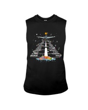 PILOT GIFT - THE ALPHABET XMAS TREE Sleeveless Tee thumbnail