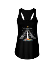 PILOT GIFT - THE ALPHABET XMAS TREE Ladies Flowy Tank thumbnail