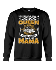 PONTOON BOAT GIFT - PONTOON MAMA Crewneck Sweatshirt thumbnail