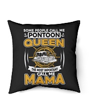 PONTOON BOAT GIFT - PONTOON MAMA Indoor Pillow - 16” x 16” thumbnail