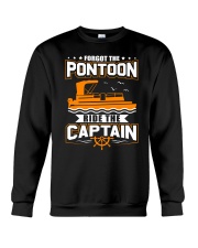 PONTOON FUNNY GIFTS - RIDE THE PONTOON CAPTAIN Crewneck Sweatshirt thumbnail