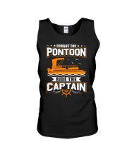 PONTOON FUNNY GIFTS - RIDE THE PONTOON CAPTAIN Unisex Tank thumbnail