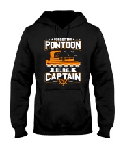 PONTOON FUNNY GIFTS - RIDE THE PONTOON CAPTAIN Hooded Sweatshirt thumbnail