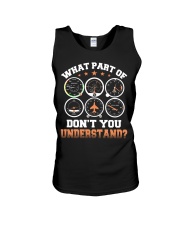 PILOT GIFTS -WHAT PART OF DON'T YOU UNDERSTAND Unisex Tank tile