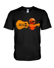 PILOT AVIATION GIFT - REFLECTION V-Neck T-Shirt tile