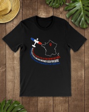 AIRPLANE GIFTS - FRANCE FLAG ALPHABET Classic T-Shirt lifestyle-mens-crewneck-front-18