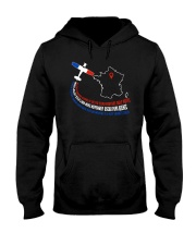AIRPLANE GIFTS - FRANCE FLAG ALPHABET Hooded Sweatshirt thumbnail
