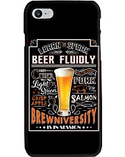 HARD CIDER BEER CRAFT BREWE BREWNIVERSITY Phone Case tile