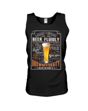 HARD CIDER BEER CRAFT BREWE BREWNIVERSITY Unisex Tank tile