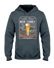 HARD CIDER BEER CRAFT BREWE BREWNIVERSITY Hooded Sweatshirt tile