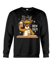 CRAFT BEER AND BREWING - BREW DOLPH Crewneck Sweatshirt thumbnail