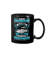 PONTOON BOAT GIFT - REAL GRANDPAS DRIVE PONTOON Mug thumbnail