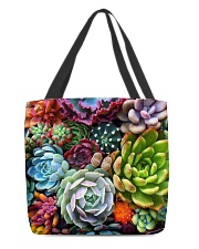 succulents flowers All-over Tote thumbnail