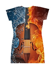 Violin 0001 All-over Dress back