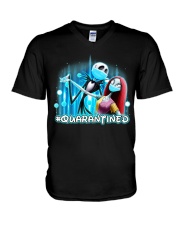 Nightmare Quarantined V-Neck T-Shirt thumbnail