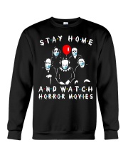 Stay Home And Watch HM Crewneck Sweatshirt thumbnail