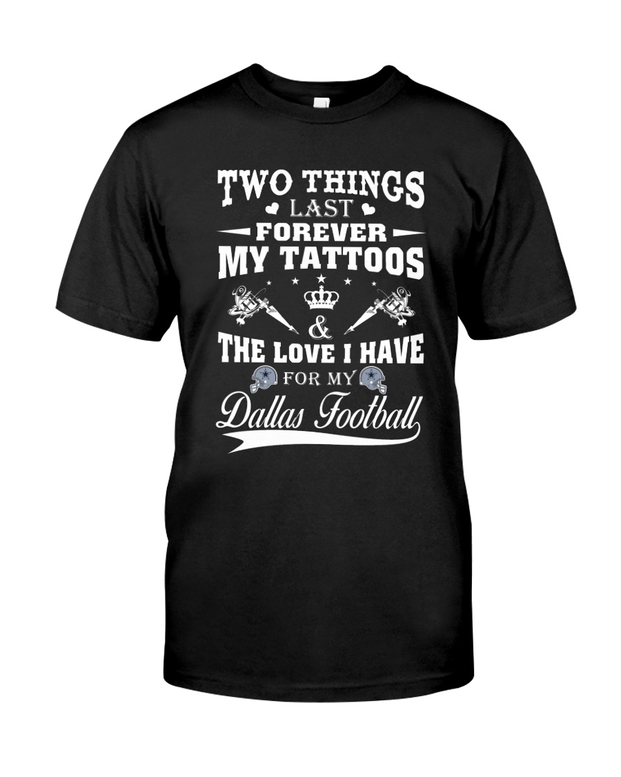TATTOOS AND DALLAS FOOTBALL Classic T-Shirt