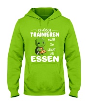 ICH WUNSCHE Hooded Sweatshirt front