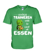 ICH WUNSCHE V-Neck T-Shirt front