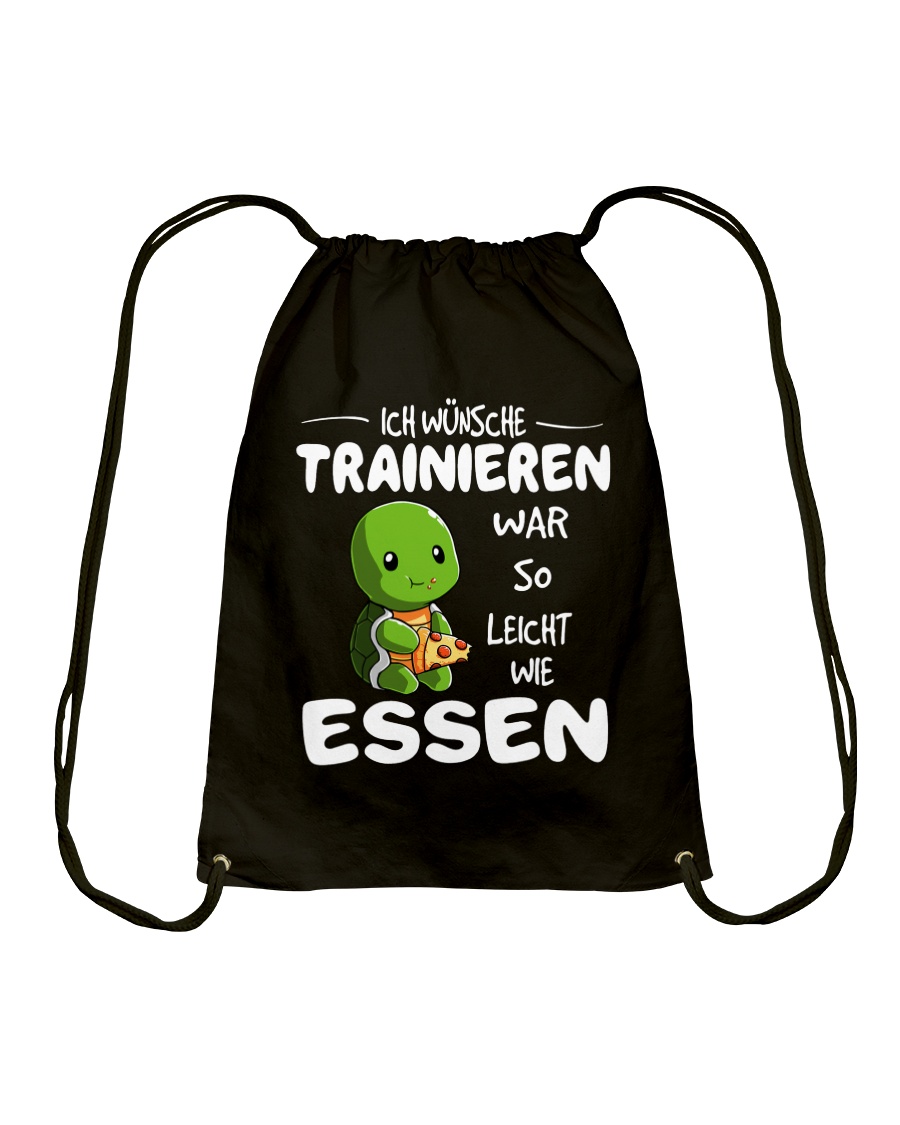 ICH WUNSCHE Drawstring Bag