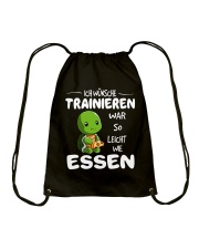 ICH WUNSCHE Drawstring Bag thumbnail