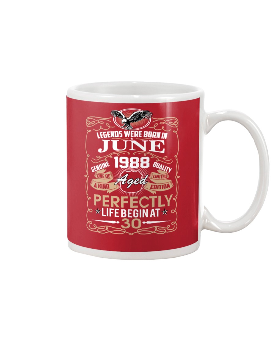 30th Birthday Gift - Legend were born in JUNE Mug
