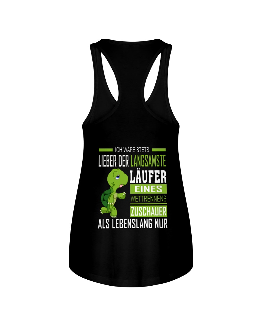 LIEBER DER LANGSAMSTE LAUFER Ladies Flowy Tank