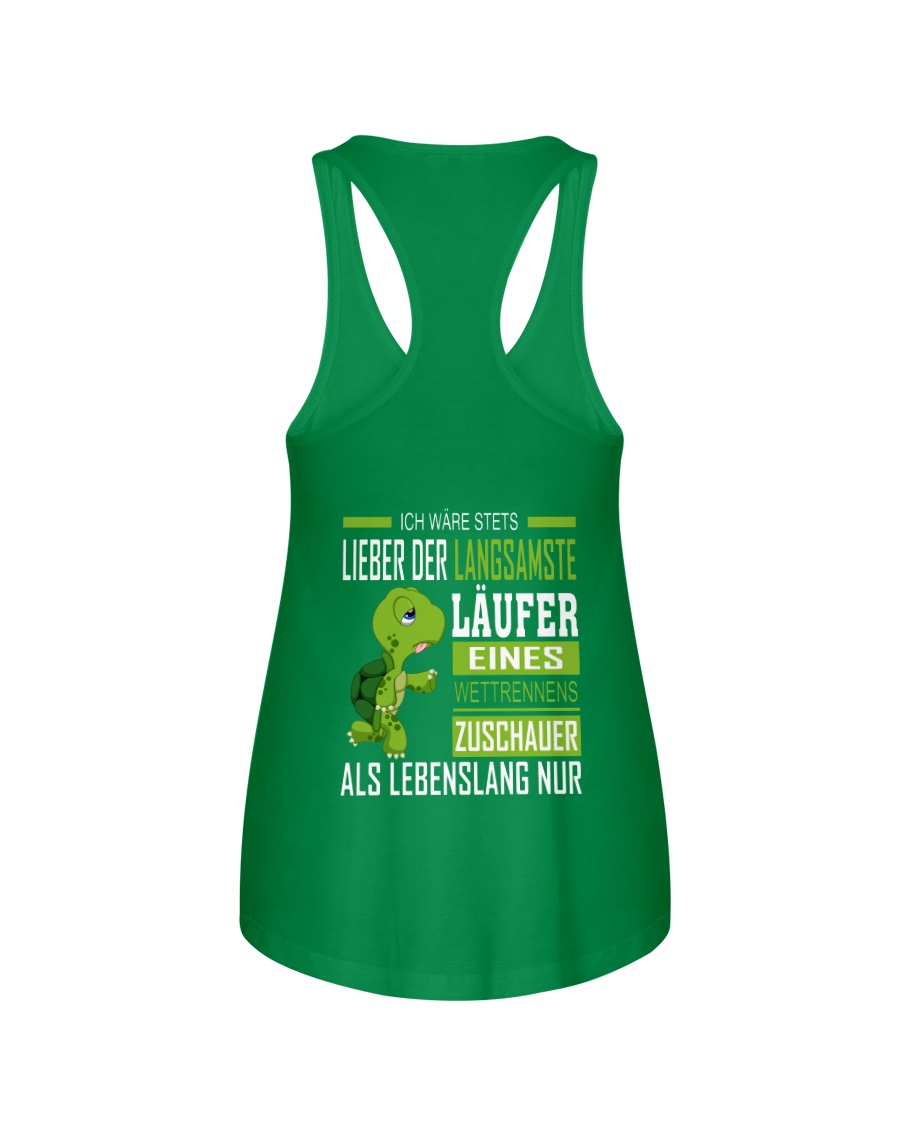 LIEBER DER LANGSAMSTE LAUFER Ladies Flowy Tank
