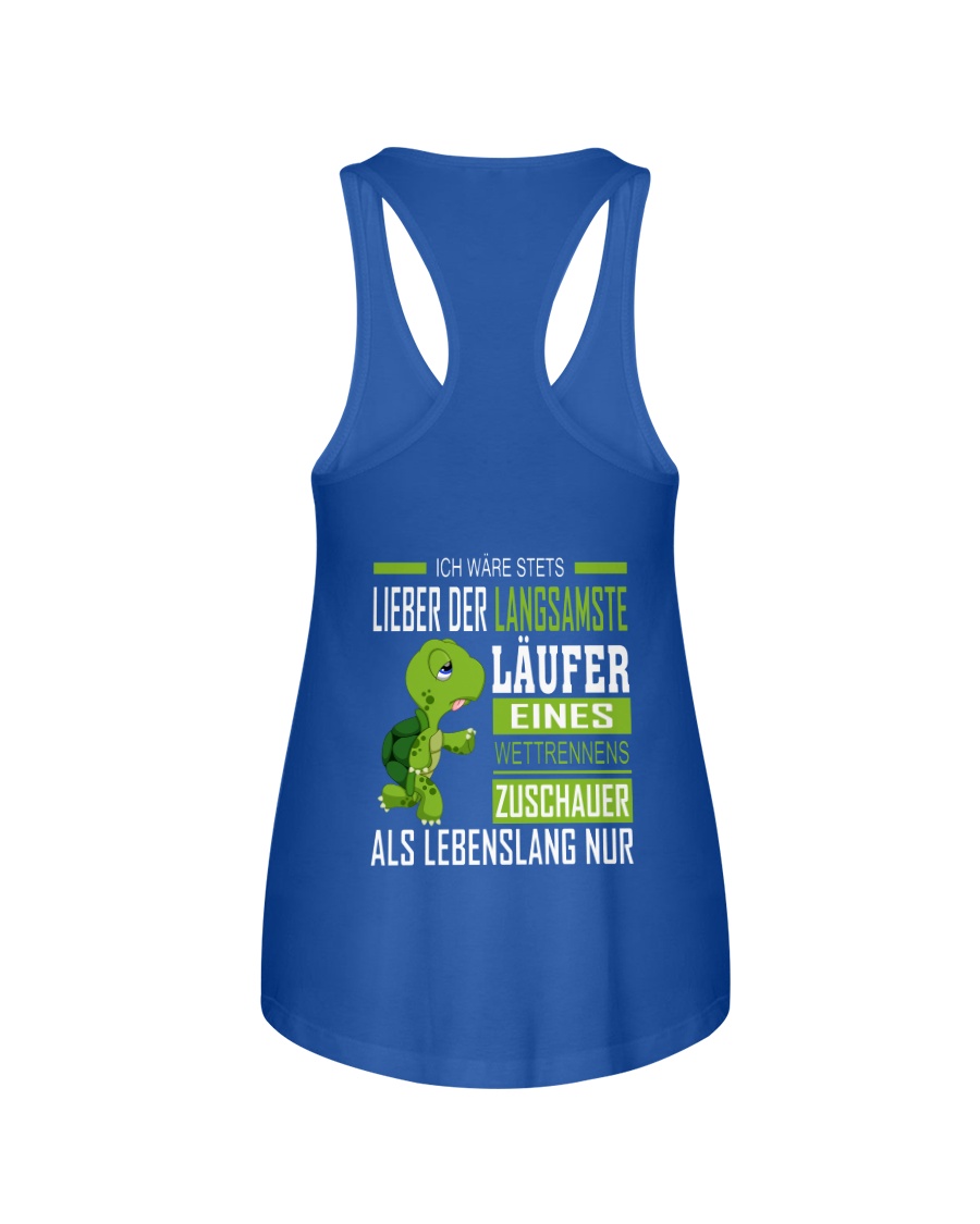 LIEBER DER LANGSAMSTE LAUFER Ladies Flowy Tank