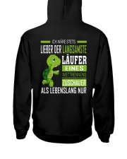 LIEBER DER LANGSAMSTE LAUFER Hooded Sweatshirt thumbnail