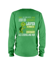 LIEBER DER LANGSAMSTE LAUFER Long Sleeve Tee back