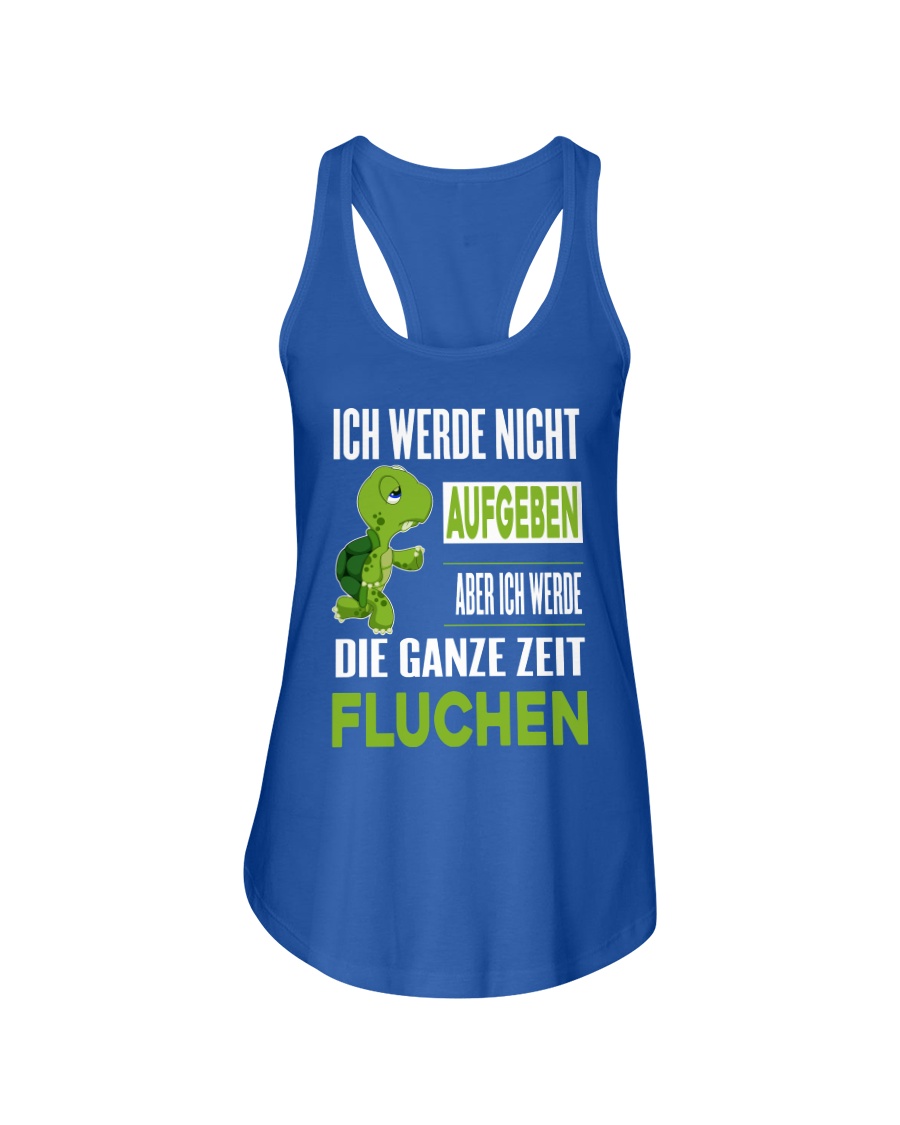 ICH WEDE NICHT AUFGEBEN Ladies Flowy Tank