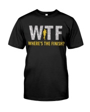 WHERE'S THE FINISH Classic T-Shirt thumbnail
