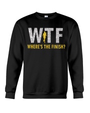 WHERE'S THE FINISH Crewneck Sweatshirt thumbnail