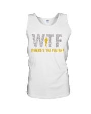 WHERE'S THE FINISH Unisex Tank thumbnail