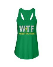WHERE'S THE FINISH Ladies Flowy Tank front