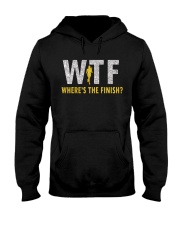 WHERE'S THE FINISH Hooded Sweatshirt thumbnail