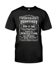 Born in February 1958 Classic T-Shirt thumbnail