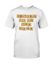 Settle it in the cage T shirt Premium Fit Mens Tee tile