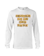 Settle it in the cage T shirt Long Sleeve Tee tile