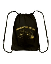 Overcome Your Bullies Drawstring Bag tile