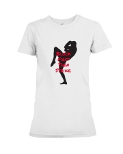 Kick boxing t shirt Premium Fit Ladies Tee tile