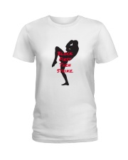 Kick boxing t shirt Ladies T-Shirt tile