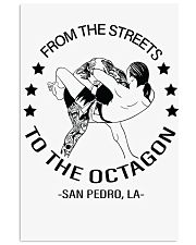 From The Streets To The Octagon Vertical Poster tile