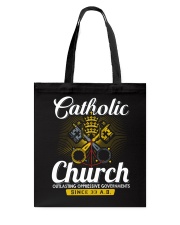 CATHOLIC CHURCH T-SHIRT Tote Bag thumbnail