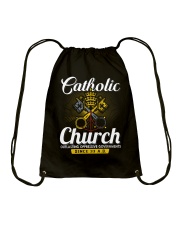 CATHOLIC CHURCH T-SHIRT Drawstring Bag thumbnail