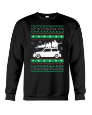 Christmas Tree Car Ugly Xmas Sweater Crewneck Sweatshirt thumbnail