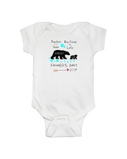 Great gift from Papa's first child Onesie front