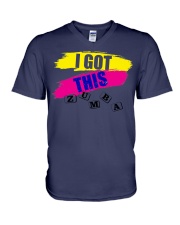 Limited Edition - zumba shirt Ladies Tank V-Neck T-Shirt thumbnail