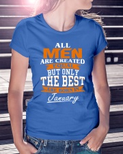 ONLY THE BEST ARE BORN IN JANUARY Ladies T-Shirt lifestyle-women-crewneck-front-7